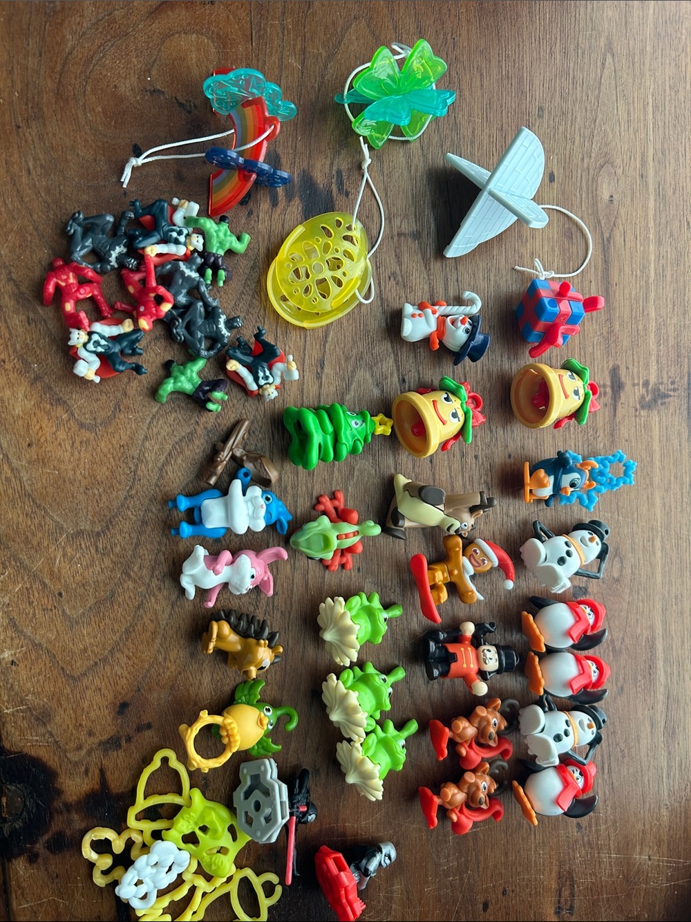 Bundle of kinder egg toys